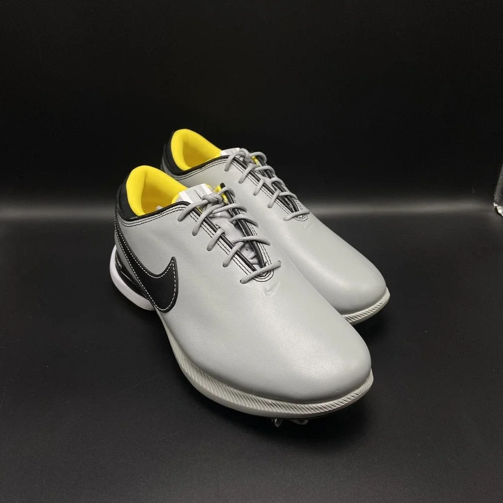 Nike Air Zoom Victory Tour 2 Golf DJ6570-002 Gray  Black Yellow NEW Mens Size  8